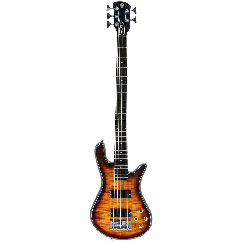 Foto van Spector legend 5 standard tobacco sunburst 5-snarige elektrische basgitaar