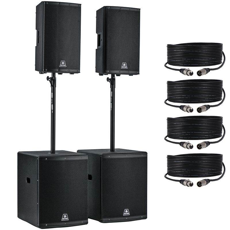 Foto van Devine onyx 2.2 speakerset 12a + 15sa