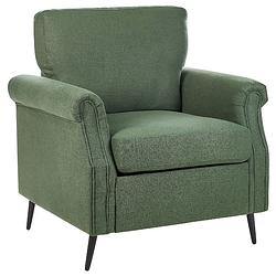 Foto van Beliani vietas - fauteuil-groen-polyester