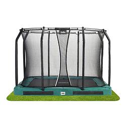 Foto van Salta trampoline premium ground met veiligheidsnet 305 x 214 cm - groen