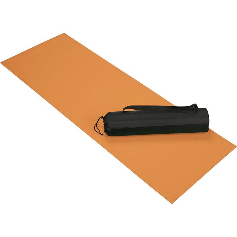 Foto van Oranje yoga/fitness mat 60 x 170 cm - fitnessmat