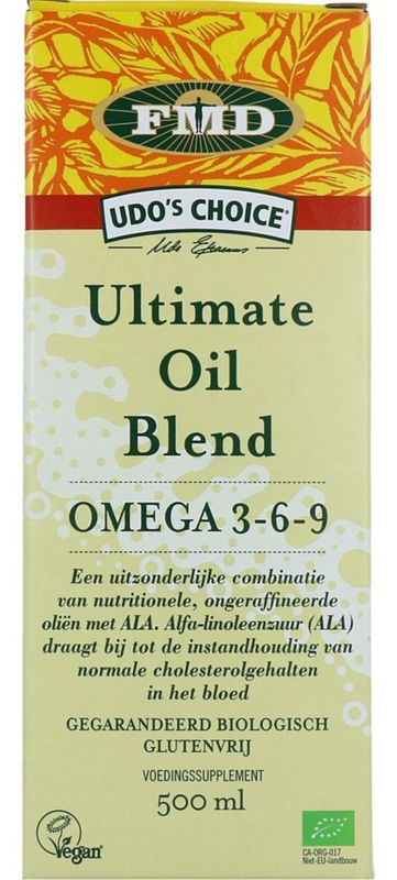 Foto van Udos choice ultimate oil blend 500ml