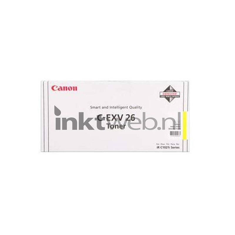 Foto van Canon c-exv 26 geel toner