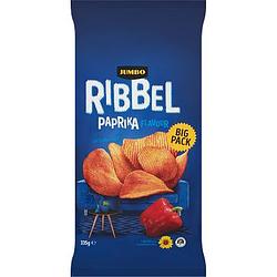 Foto van Jumbo ribbel paprika chips 335g