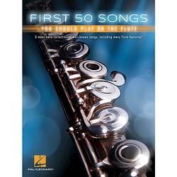 Foto van Hal leonard first 50 songs you should play on flute songboek voor dwarsfluit