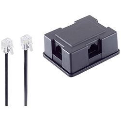 Foto van Shiverpeaks isdn adapter [1x rj45-bus 8p4c - 6x rj45-bus 8p4c] 3 m zwart