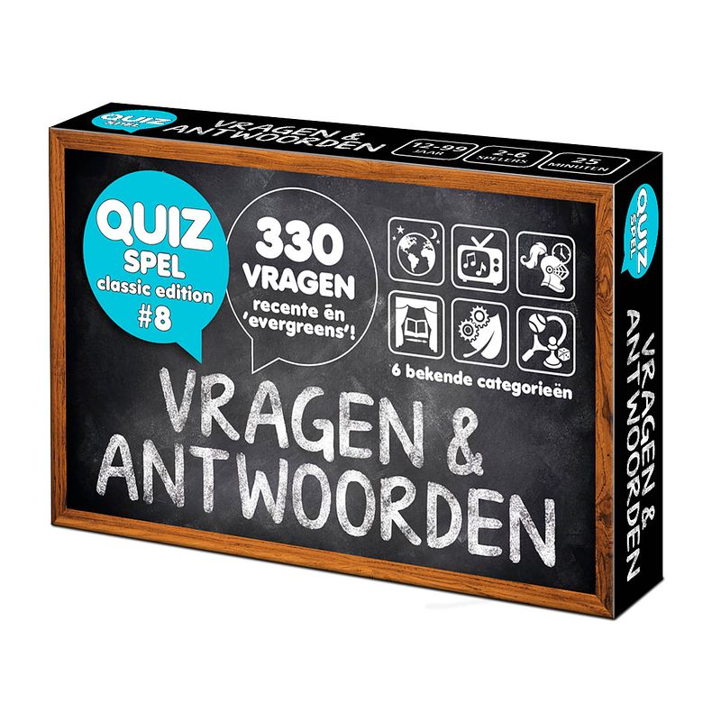 Foto van Puzzles & games vragen & antwoorden - classic edition 8