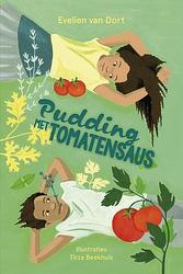 Foto van Pudding met tomatensaus - evelien van dort - hardcover (9789026625589)