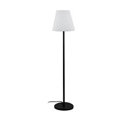 Foto van Eglo alghera staande lamp buiten - e27 - 148,5 cm - zwart/wit