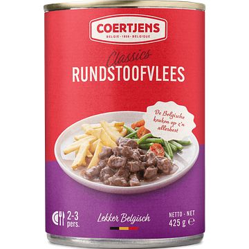 Foto van Coertjens rundstoofvlees 425g bij jumbo