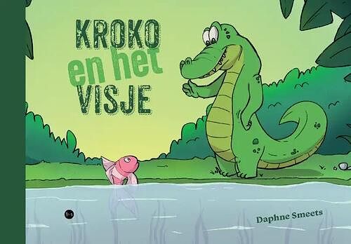 Foto van Kroko en het visje - daphne smeets - paperback (9789464890501)