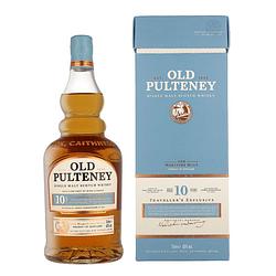 Foto van Old pulteney 10 years 1ltr whisky + giftbox