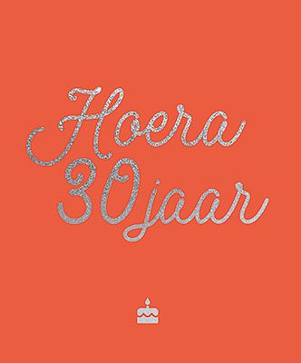 Foto van Hoera, 30 jaar - hardcover (9789463547901)