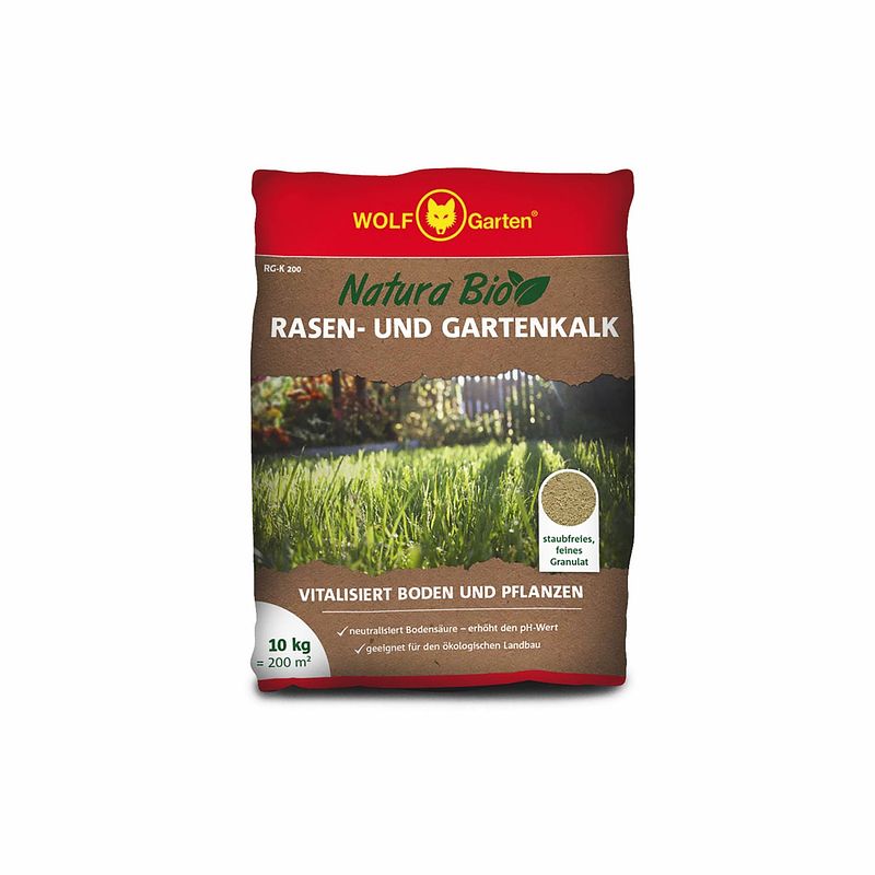 Foto van Natura bio gazon-/tuinkalk 10 kilo rg-k 200