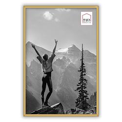 Foto van Haes deco - kunststof fotolijst 30x45 goud easy frame - ef6g