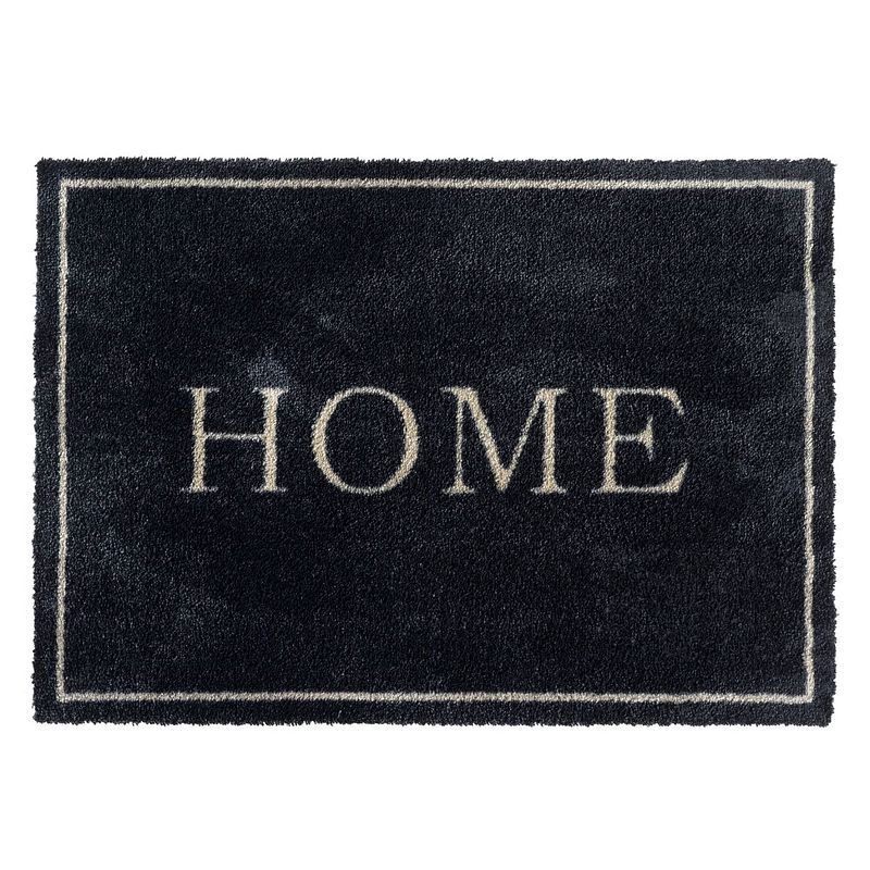 Foto van Md entree - schoonloopmat - soft&deco - home anthra - 50 x 70 cm