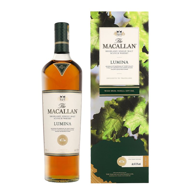 Foto van The macallan lumina 70cl whisky + giftbox