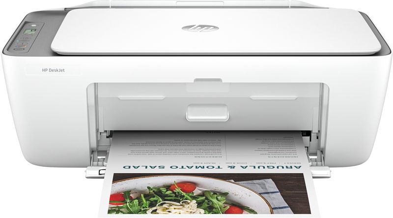 Foto van Hp deskjet 2820e all-in-one inkjet printer zilver