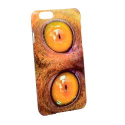 Foto van Giggle beaver telefoonhoesje ogen iphone 6 polycarbonaat oranje