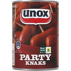Foto van Unox knakworst party knaks 400g bij jumbo