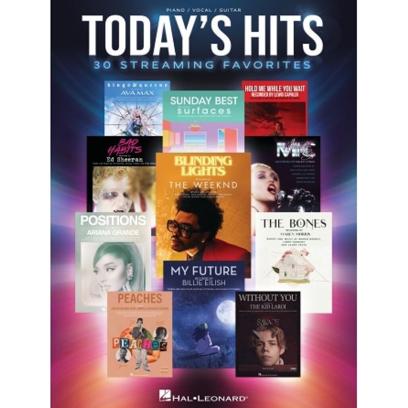 Foto van Hal leonard today'ss hits 30 streaming favorites (pvg)