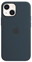 Foto van Apple iphone 13 mini back cover met magsafe abyss-blauw