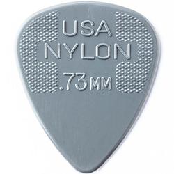 Foto van Dunlop nylon standard 0.73mm plectrum grijs