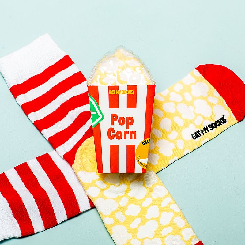 Foto van Popcorn sokken
