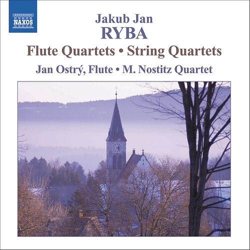 Foto van Ryba: string quartets/flute quartets - cd (0747313272921)