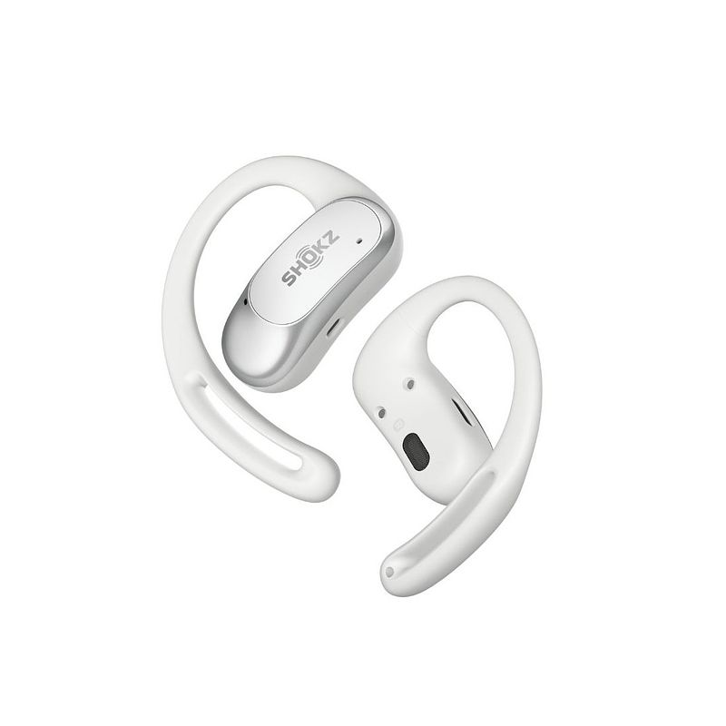 Foto van Shokz openfit air bluetooth on-ear hoofdtelefoon wit