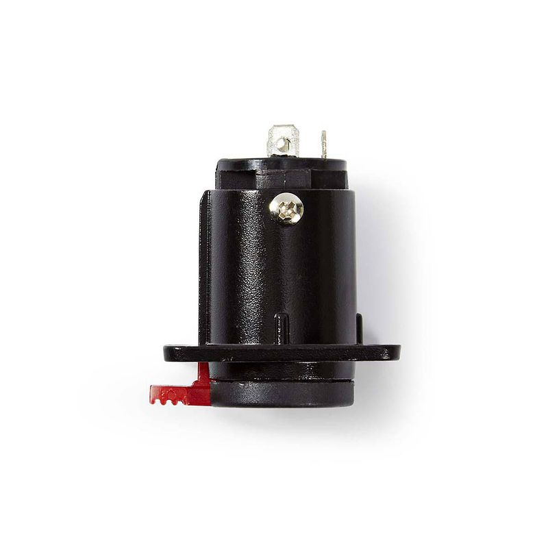 Foto van Nedis 6,35 mm audioconnector - cotp23910bk - zwart