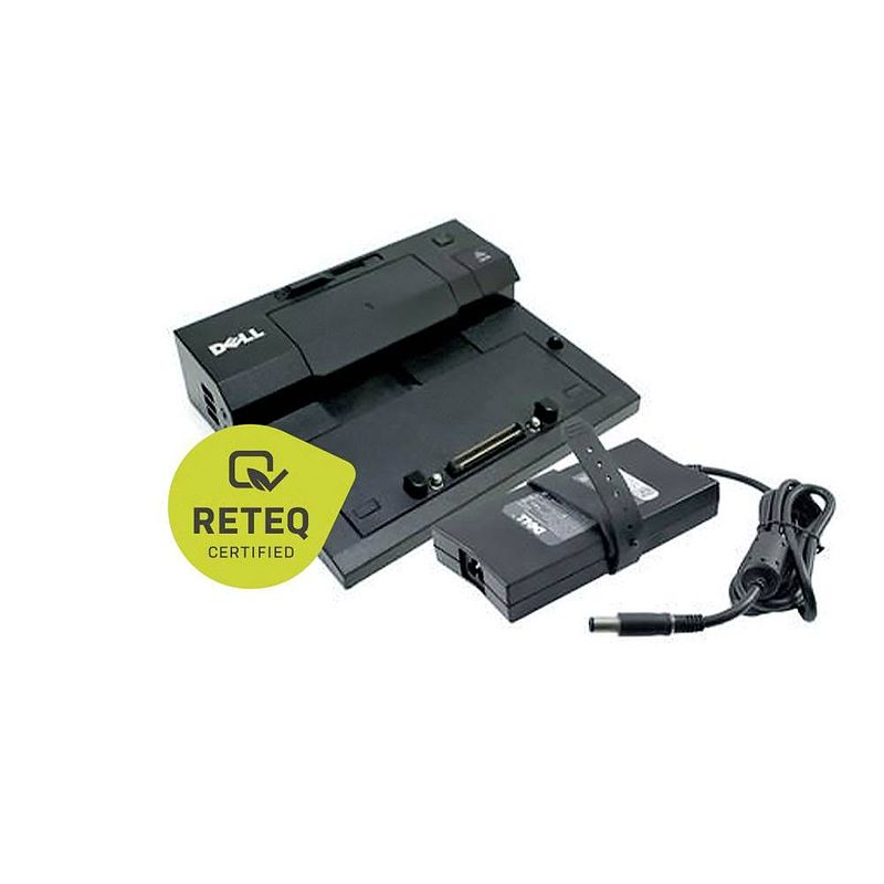 Foto van Dell laptopdockingstation refurbished (zeer goede staat) e-port pr03x/k07a geschikt voor merk: dell latitude