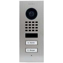 Foto van Doorbird d1102v unterputz buitenunit voor video-deurintercom via wifi wifi, lan rvs v2a (geborsteld)