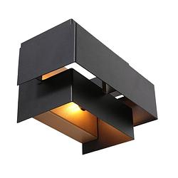 Foto van Moderne wandlamp - steinhauer - metaal - modern - g9 - l: 12,5cm - voor binnen - woonkamer - eetkamer - zwart