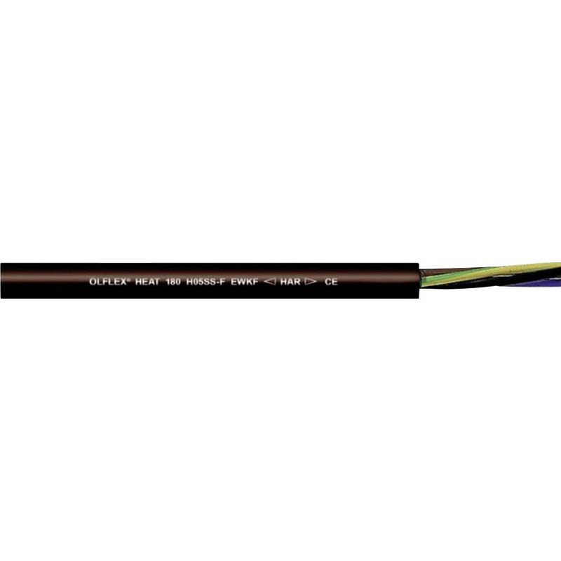 Foto van Lapp ölflex® heat 180 h05ss-f ewkf hoge-temperatuur-kabel 3 g 0.75 mm² zwart 46901-100 100 m