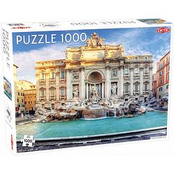 Foto van Tactic legpuzzel trevi fontein 48 x 67 cm karton 1000 stukjes