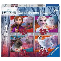 Foto van Ravensburger puzzel frozen ii 4 in 1