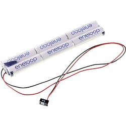 Foto van Panasonic eneloop inline l2x3 mpx accupack aantal cellen: 6 batterijgrootte: aa (penlite) kabel, stekker nimh 7.2 v 1900 mah