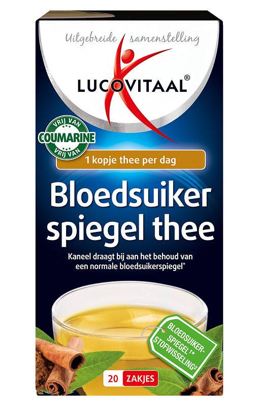 Foto van Lucovitaal bloedsuikerspiegel thee