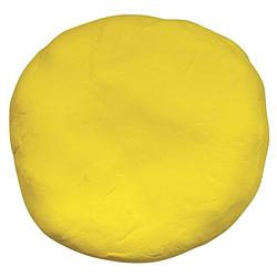 Foto van Boetseer klei geel 50 gram - boetseerklei