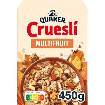 Foto van Quaker cruesli multifruit 450gr bij jumbo