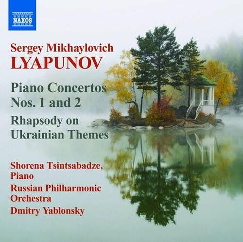 Foto van Lyapunov: piano concerto no.1 & 2/rhapsody on ukrainian themes - cd (0747313078370)