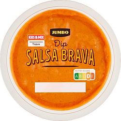 Foto van Jumbo dip salsa brava 125g aanbieding bij jumbo | 3 voor 6.00