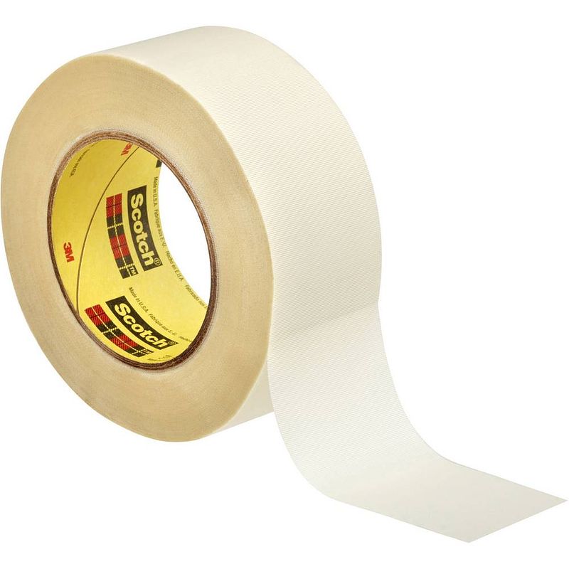 Foto van 3m 3615055 textieltape wit (l x b) 54.9 m x 50 mm 1 stuk(s)