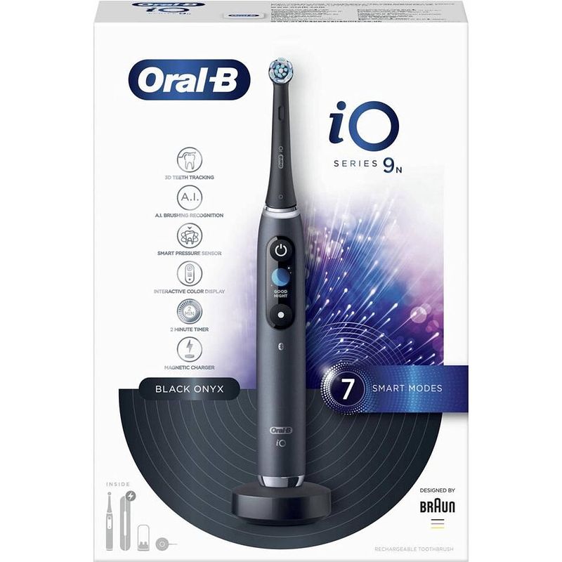 Foto van Oral-b io 9n - elektrische tandenborstel - zwart