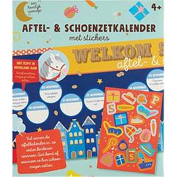 Foto van Aftel & schoenzetkalender met stickers 4+ jaar bij jumbo