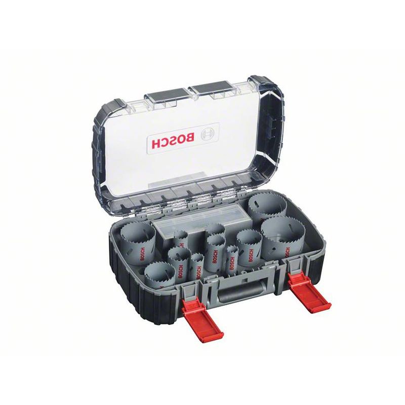 Foto van Bosch accessories 2608580888 gatenzaagset 17-delig 1 set(s)