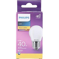 Foto van Philips led kogel 40w e27 box bij jumbo