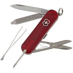 Foto van Victorinox signature rubin 0.6225.t zwitsers zakmes aantal functies: 7 rood (transparant)