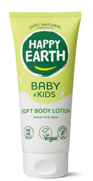 Foto van Happy earth baby & kids soft bodylotion